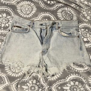 4/$15 calvin klein jean shorts